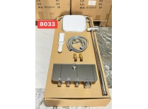 Sen cây tắm đứng nóng lạnh Inox 304 cao cấp giá rẻ thân tròn 8033