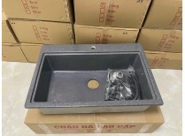 Bồn rửa chén, Chậu rửa bát bằng đá nhân tạo 1 ngăn lớn cao cấp Tphcm