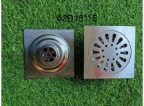 Phễu Ga Thoát sàn Inox SUS 304 02D15*15 Zento phi 60, 90,110