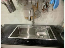 Combo Chậu rửa chén bát1 hố, Ngăn lớn 78*46*22cm & 90*46*22 Inox SUS 304 cao cấp giá rẻ Tphcm