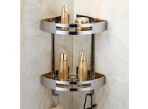 Kệ góc nhà tắm đựng Dầu gội đầu, Xà Bông, Sữa tắm Inox SUS 304