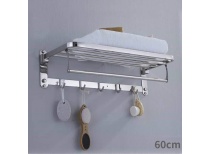 GẬP LÊN GẬP XUỐNG ĐƯỢC Thanh Treo Khăn Tắm ĐA NĂNG 100% INOX 304 S trong nhà tắm MKT9 MÁNG KHĂN INOX BÓNG