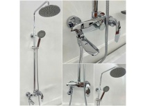 Sen cây tắm đứng Nóng lạnh lá liễu đồng thau Cao Cấp giá rẻ tại Tp.HCM, Bình Dương, Bà Rịa Vũng Tàu 