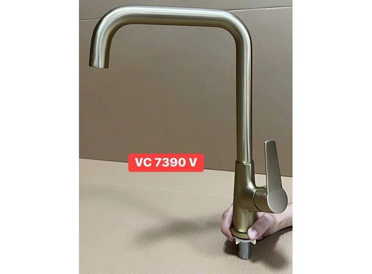 Vòi Rửa chén lạnh đồng thau số 7: VC7390