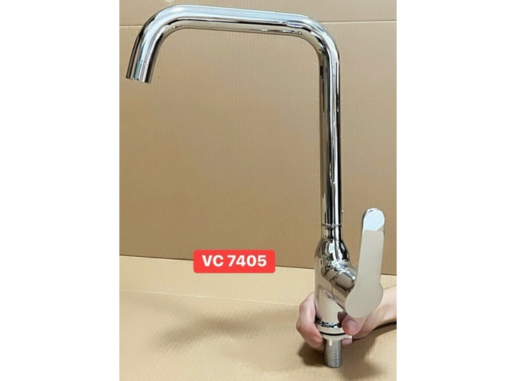 Vòi Rửa chén lạnh đồng thau số 7: VC7390